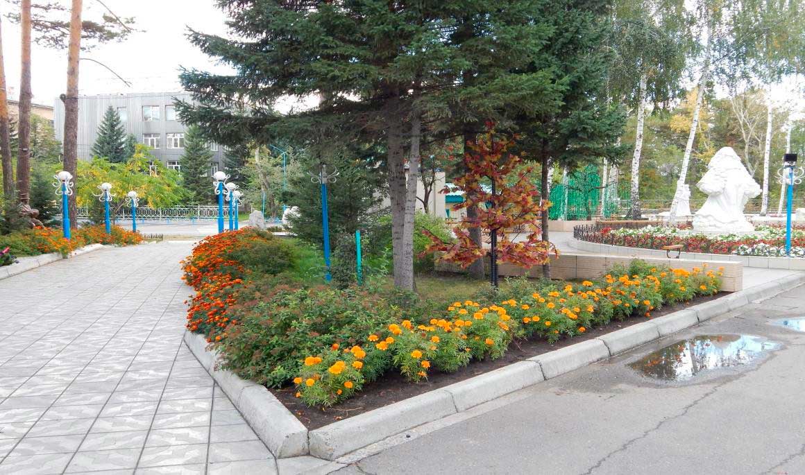 Рис 1. Александровский парк